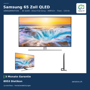 Samsung QE65Q85RATXZG 65" QLED 4K HDR10+ 120Hz Smart TV